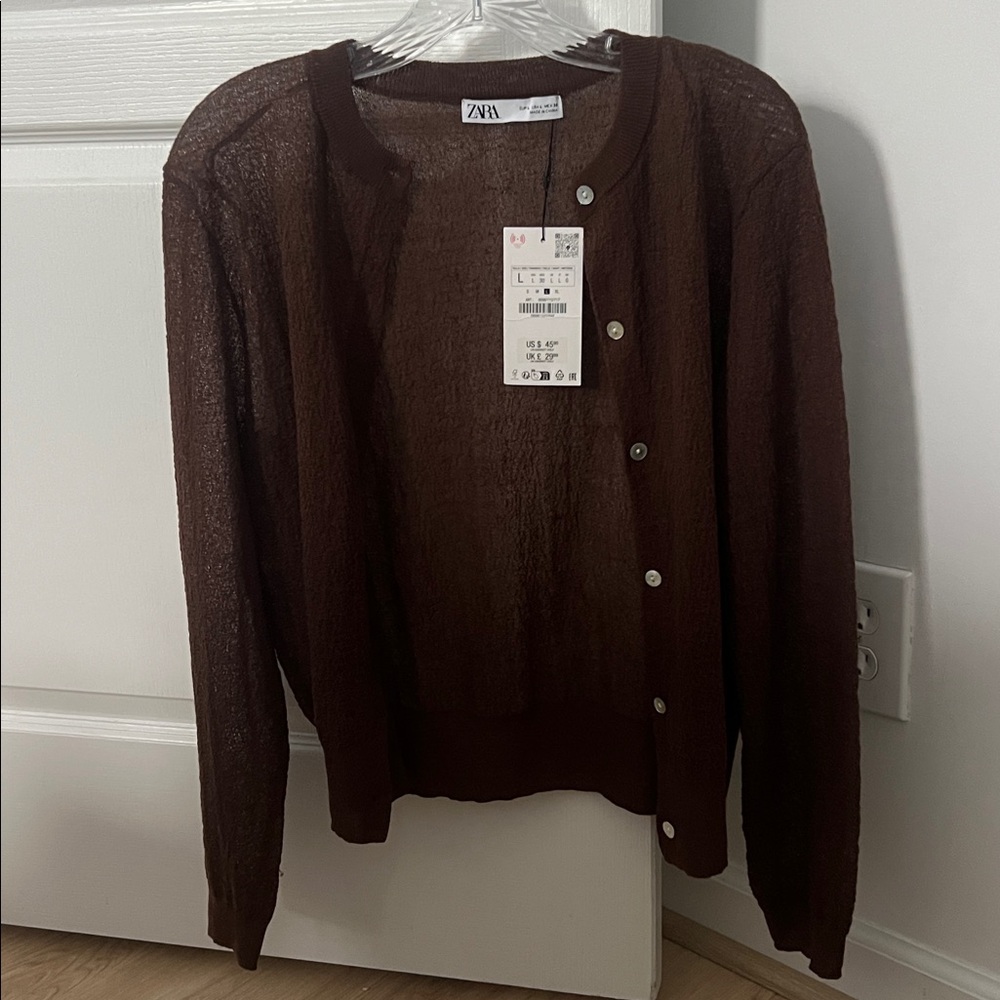 Zara Cardigan NWT - Picture 2 of 6